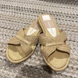 Dolce Vita Atomic Sandals in LT Natural Raffia